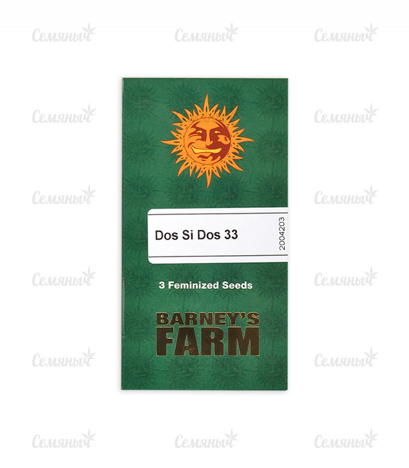 Семена сорта   Dos Si Dos 33 fem (Barneys Farm) 